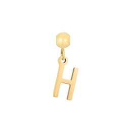 Colgante Acero Dorado Mujer CHA0005DOH Letra H