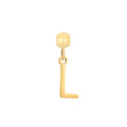 Colgante Acero Dorado Mujer CHA0005DOL Letra L