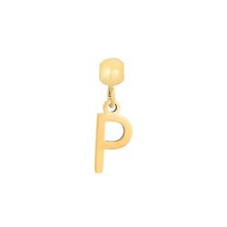 Colgante Acero Dorado Mujer CHA0005DOP Letra P