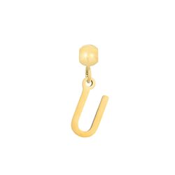 Colgante Acero Dorado Mujer CHA0005DOU Letra U