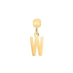 Colgante Acero Dorado Mujer CHA0005DOW Letra W