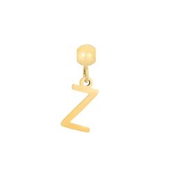 Colgante Acero Dorado Mujer CHA0005DOZ Letra Z