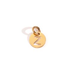 Colgante Acero Dorado Mujer CHA0019DOZ Letra Z 8mm