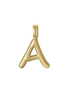 Colgante Acero Dorado Viceroy 15200M01012A Letra A