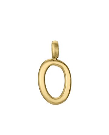 Colgante Acero Dorado Viceroy 1,5cm 15200M01012O Letra O