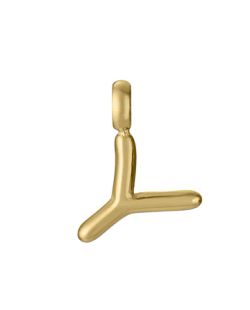 Colgante Acero Dorado Viceroy 1,5cm 15200M01012Y Letra Y