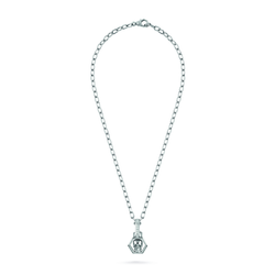 Colgante Acero Hombre Philipp Plein PJ9EA03NU Hexágono Calavera