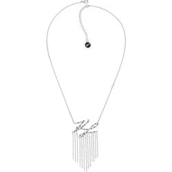 Colgante Acero Karl Lagerfeld Mujer 5512210 Logo Tipo Firma Karl C. Cadenilla Cristales Swarovski