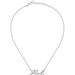 Colgante Acero Karl Lagerfeld Mujer KLAYD04 Logo Karl Circonitas