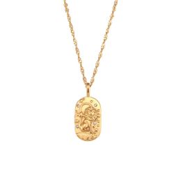 Colgante Acero Mujer CAZ0026DO Zodiaco Leo