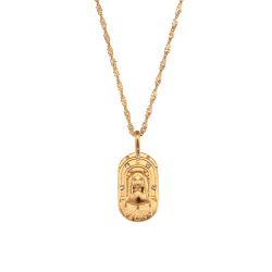 Colgante Acero Mujer CAZ0027DO Zodiaco Virgo