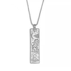 Colgante Acero Mujer CAZ0072RH Zodiaco Leo
