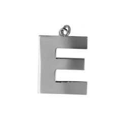 Colgante Acero Mujer CHA0021RHE Letra E 20mm