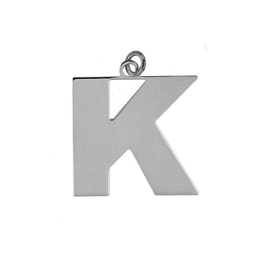 Colgante Acero Mujer CHA0021RHK Letra K 20mm