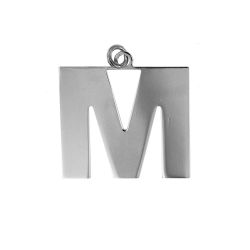 Colgante Acero Mujer CHA0021RHM Letra M 20mm