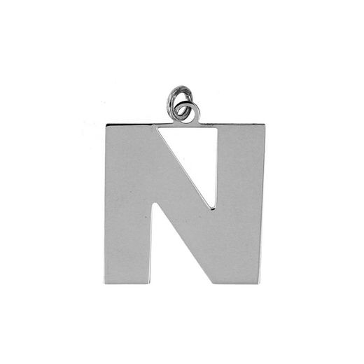 Colgante Acero Mujer CHA0021RHN Letra N 20mm