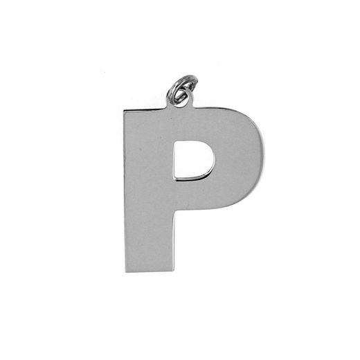 Colgante Acero Mujer CHA0021RHP Letra P 20mm