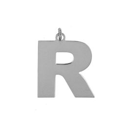 Colgante Acero Mujer CHA0021RHR Letra R 20mm