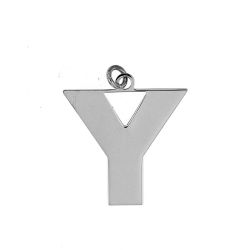 Colgante Acero Mujer CHA0021RHY Letra Y 20mm