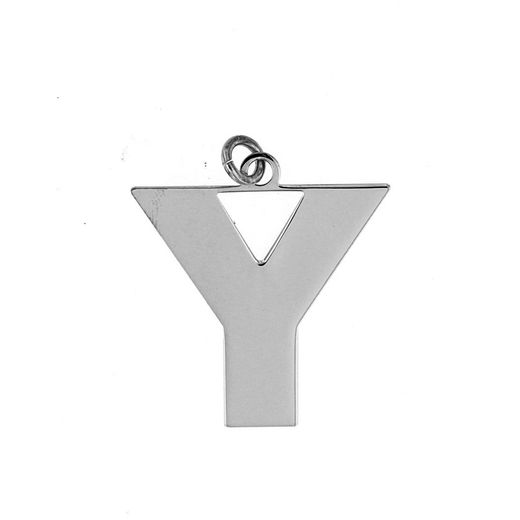 Colgante Acero Mujer CHA0021RHY Letra Y 20mm