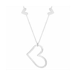 Colgante Acero Mujer N26132 Corazón En Brillo