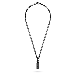 Colgante Acero Negro Hombre Philipp Plein PJTEA09NU Tallado Plein