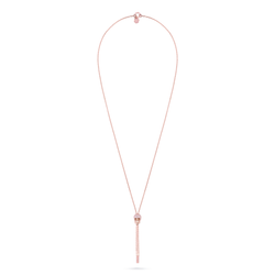 Colgante Acero Rosado Mujer Philipp Plein PJ3EA06NU Corbatín Calavera Philipp Plein Cristales