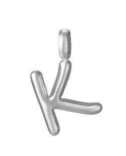 Colgante Acero Viceroy Mujer 15212M01000K Letra K En Brillo