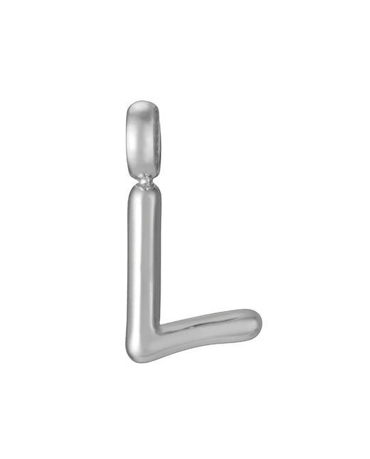 Colgante Acero Viceroy Mujer 15212M01000L Letra L En Brillo