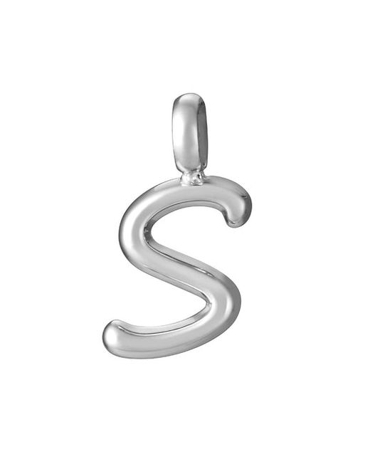 Colgante Acero Viceroy Mujer 15212M01000S Letra S En Brillo