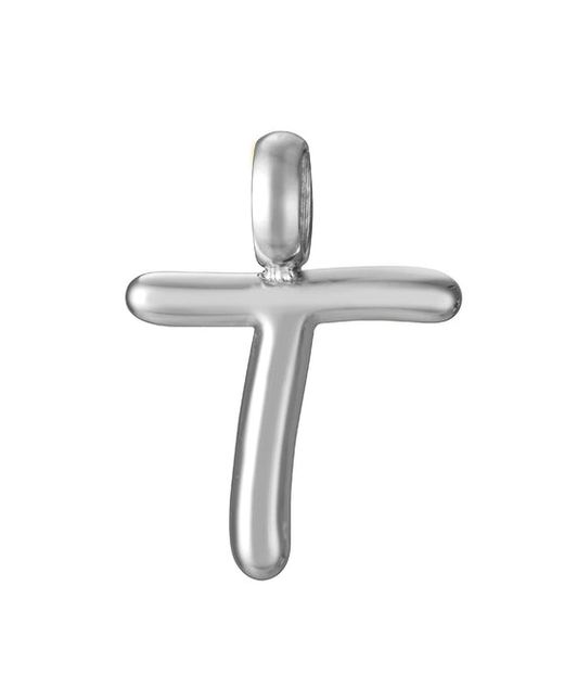 Colgante Acero Viceroy Mujer 15212M01000T Letra T En Brillo