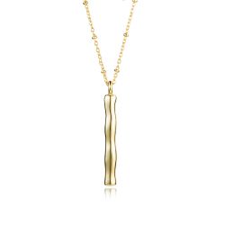Colgante Bronce Dorada Mujer CO00415BRI Letra I En Brillo