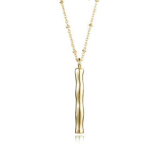 Colgante Bronce Dorada Mujer CO00415BRI Letra I En Brillo