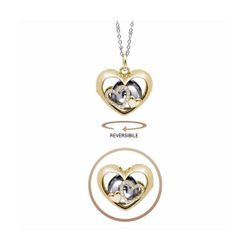 Colgante Bronce Dorado P20112 Corazon