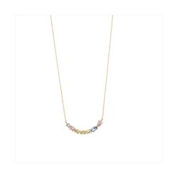 Colgante Bronce Dorado Sovrani Mujer J12109 Circonitas Multicolor 40+5cm