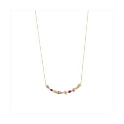 Colgante Bronce Dorado Sovrani Mujer J12127 Circonitas Multicolor 40+5cm