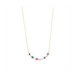 Colgante Bronce Dorado Sovrani Mujer J12133 Circonitas Multicolor 40+5cm