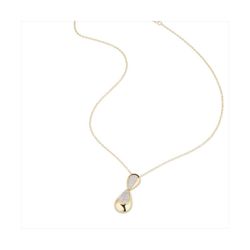 Colgante Bronce Dorado Sovrani Mujer J12200 Gotas Unidas C. Circonitas 46+5cm