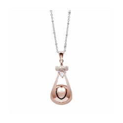 Colgante Bronce Rosa P20110 Corazon