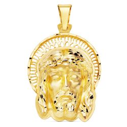 Colgante Cabeza de Cristo Oro 18kts Orla 35x25mm P7150-427