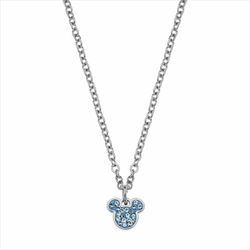Colgante Disney Acero ST0022C Mickey Piedras Azules