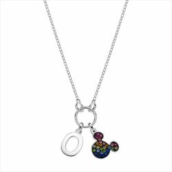 Colgante Disney Plata AG0030CO Mickey Letra O