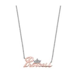 Disney Silberanhänger AG0066C Prinzessin Pink