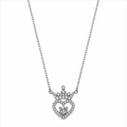Colgante Disney Plata AG0073C Corazón Princesa