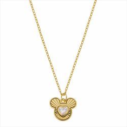 Colgante Disney Plata Dorada AG0038C Mickey