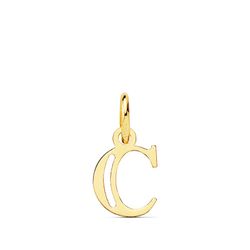 Colgante Letra C Oro 18kts 16222-C