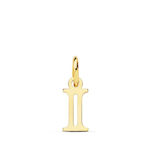 18kt Gold Anhänger Buchstabe I 16222-I