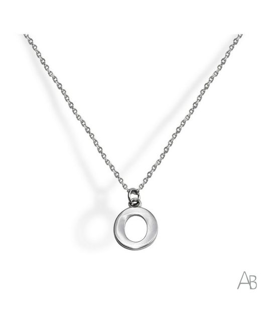 Carta O Pingente de Prata Argent Basic CORV18O