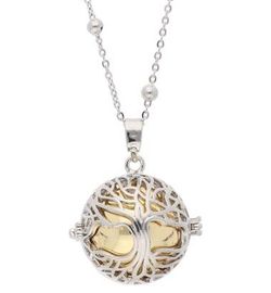 Colgante Liska Acero Bicolor Dorado Llamador Ángel KLA118-D Arbol