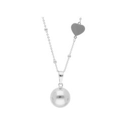 Colgante Liska Acero Llamador Ángel KLA224 Adorno Corazón